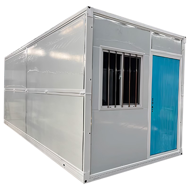 Casa de contenedor prefabricado de plegado portátil moderno